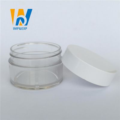 20ml 30g 30ml 2 Unze kosmetische Plastikgläser 1 Unze-freien Raumes mit Deckel-kleinen kosmetischen Probengefäßen