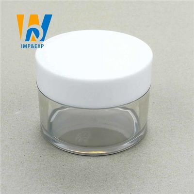 20ml 30g 30ml 2 Unze kosmetische Plastikgläser 1 Unze-freien Raumes mit Deckel-kleinen kosmetischen Probengefäßen