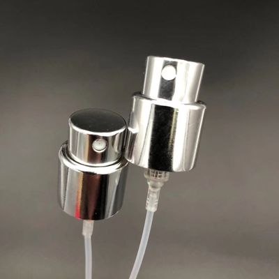 Silbernes Schrauben-Parfüm-Metallfeine Nebel-Sprüher-Pumpe 15mm