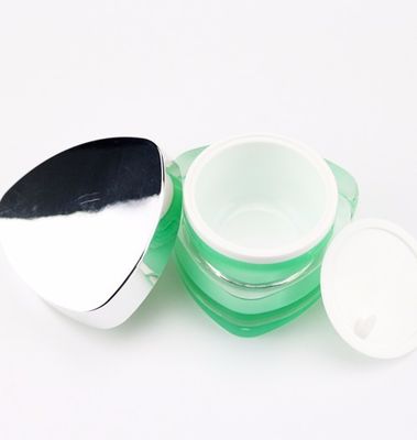 Purpurrote schwarze leere kosmetische PlastikCremetiegel doppel-wandiges 5ml 50ml Browns 10 Unze 10 Gramm-Plastikbehälter