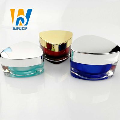Purpurrote schwarze leere kosmetische PlastikCremetiegel doppel-wandiges 5ml 50ml Browns 10 Unze 10 Gramm-Plastikbehälter