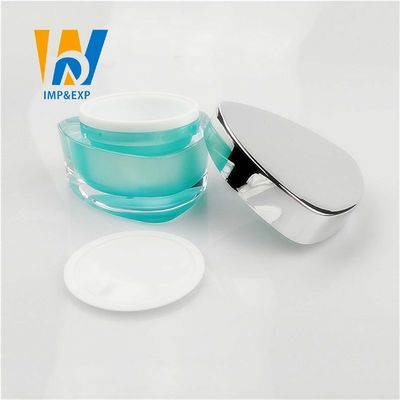 Purpurrote schwarze leere kosmetische PlastikCremetiegel doppel-wandiges 5ml 50ml Browns 10 Unze 10 Gramm-Plastikbehälter
